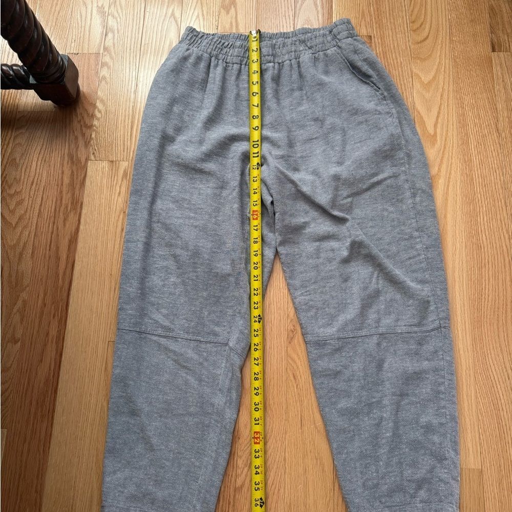 Cable & Gauge grayish blue linen large Pants